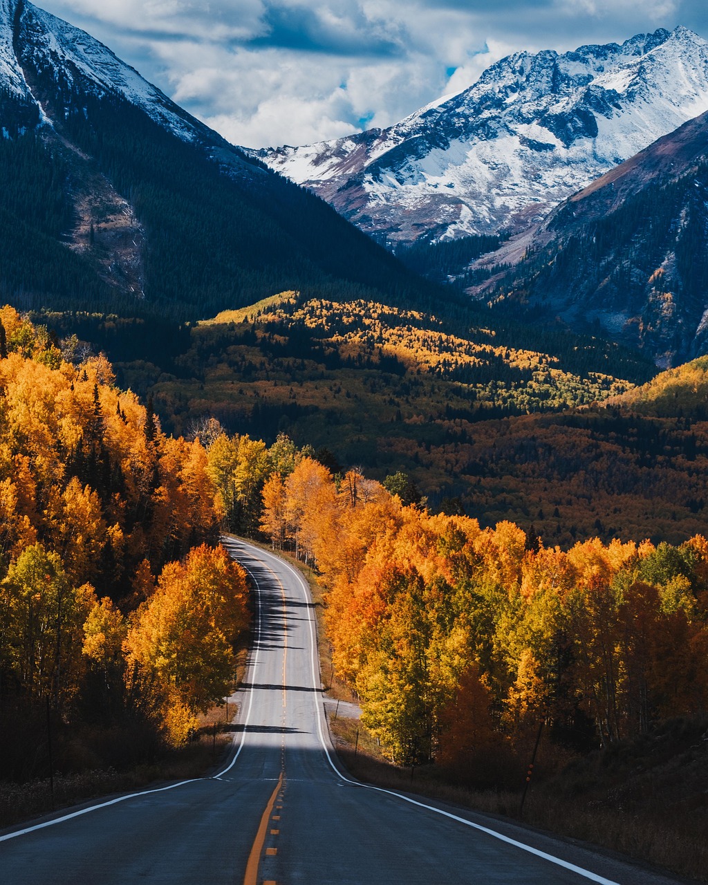 Free Autumn Road & Nature Image