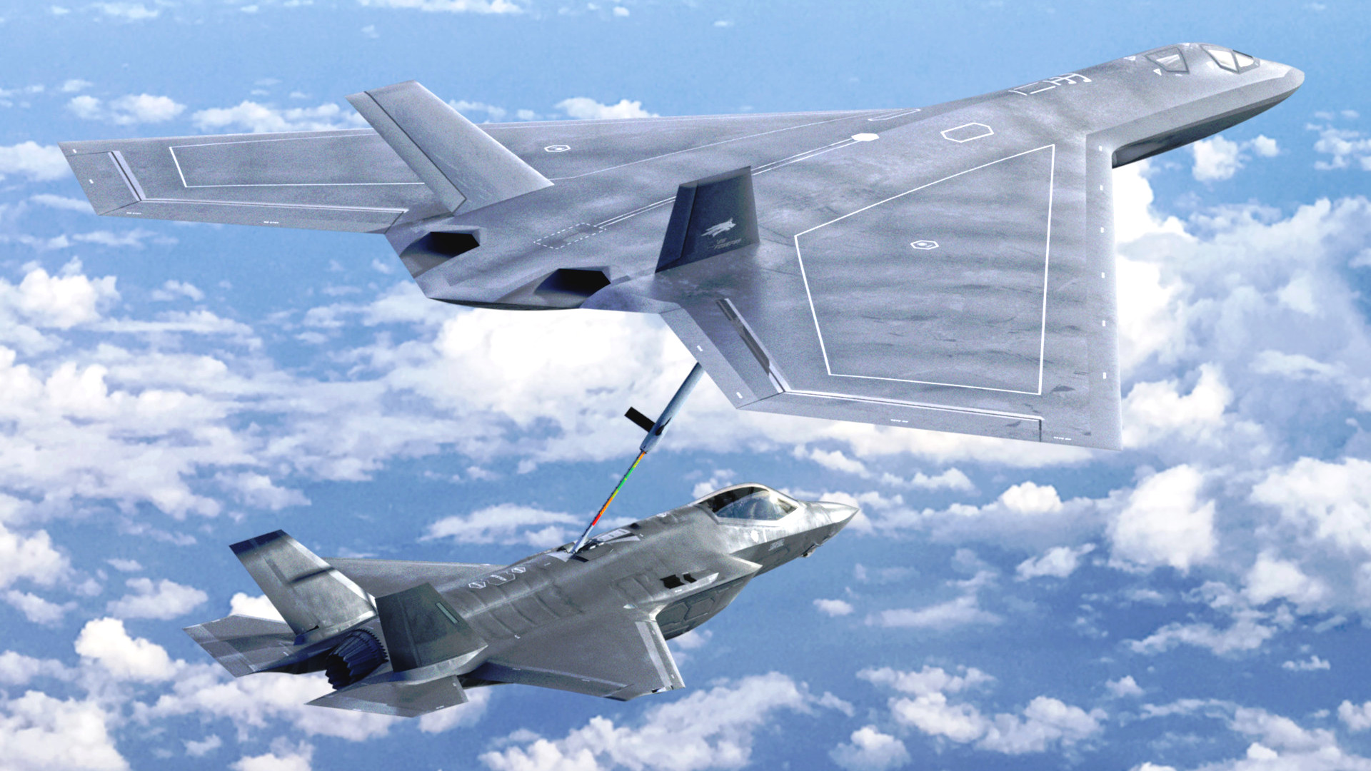 F 47 Fighter Reveal Draws New Attention To USAF Stealth Tanker Plans