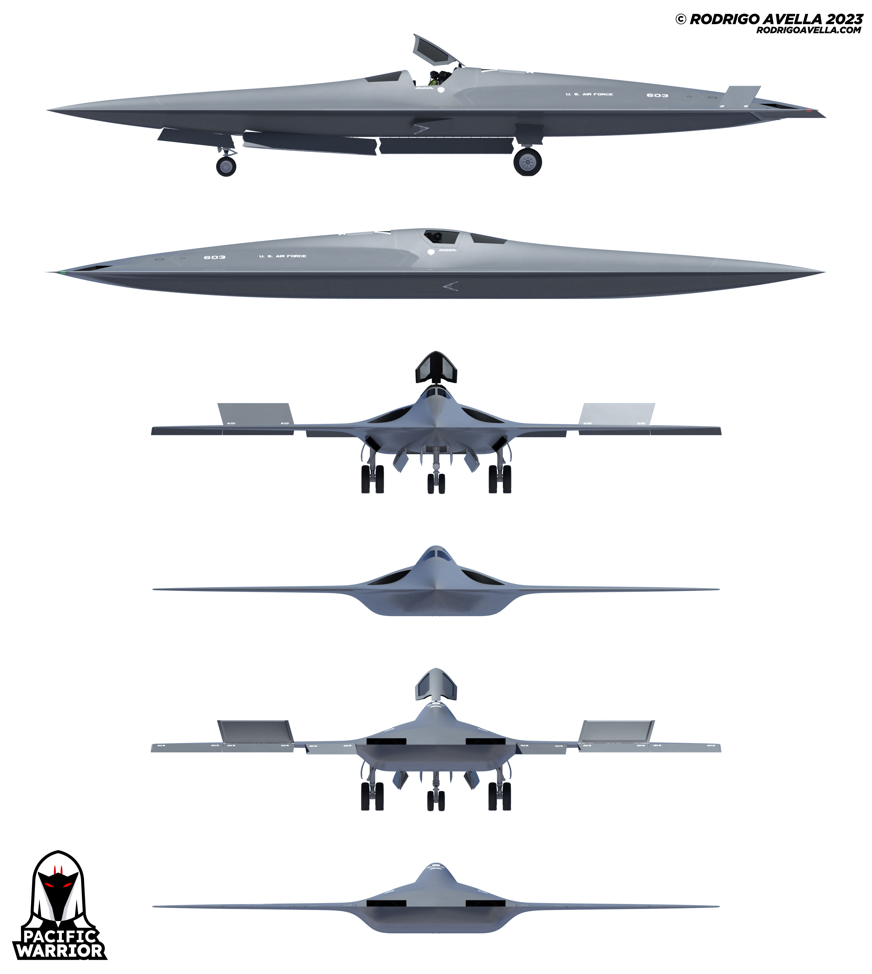 Rodrigo Avella Warrior Generation Air Dominance concept