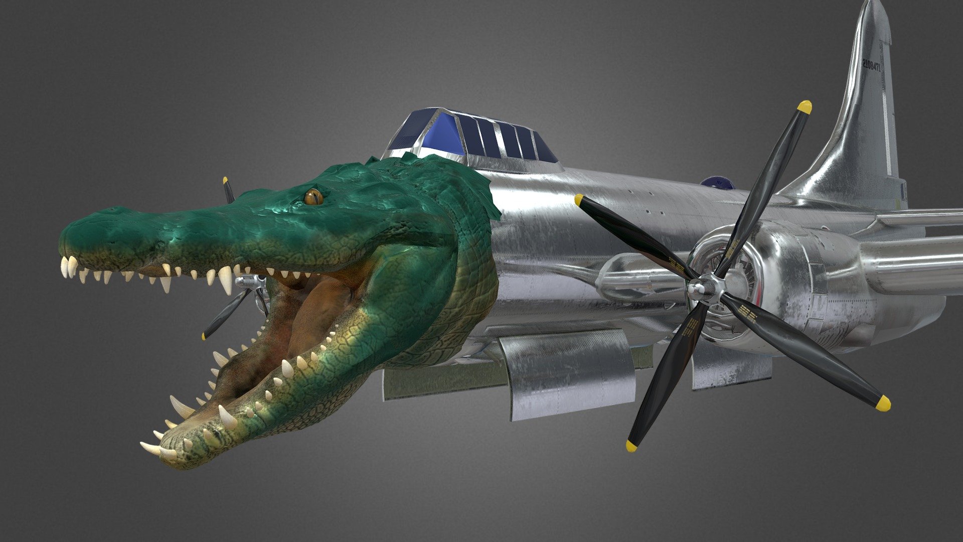 BOMBARDIRO CROCODILO Free 3D