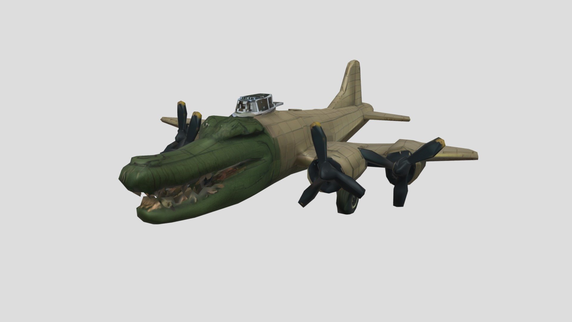 Bombardiro Crocodilo Free 3D