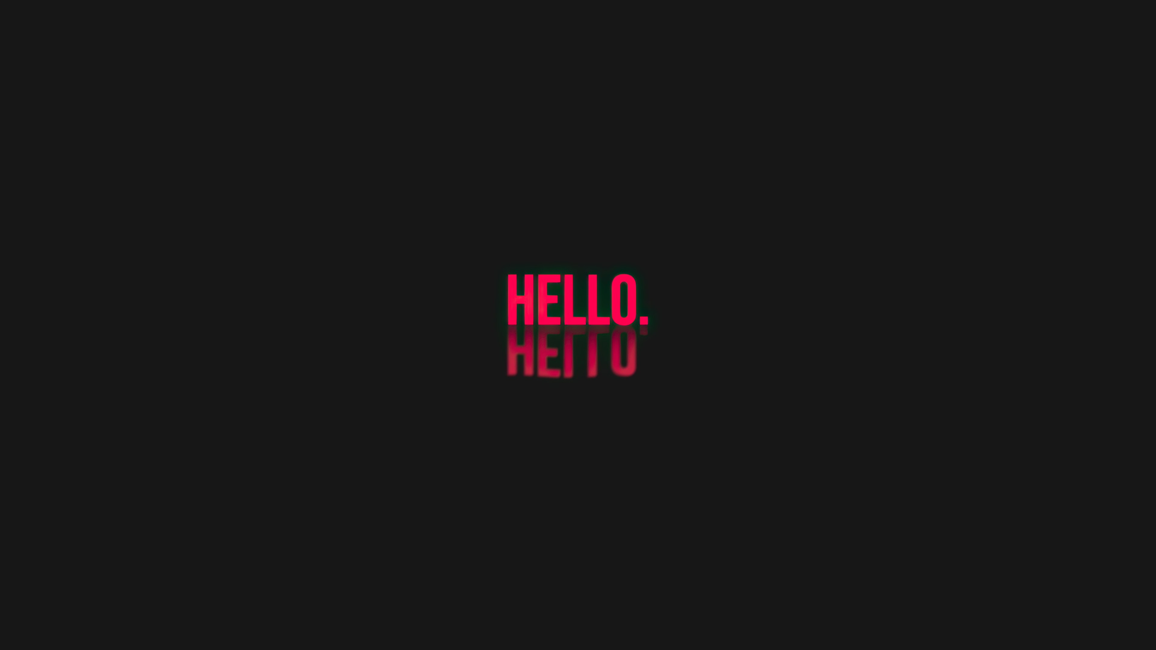 Hello Typography Dark 4k Wallpaper, HD Typography Wallpaper, 4k Wallpaper Image, Background, Photos and Picture
