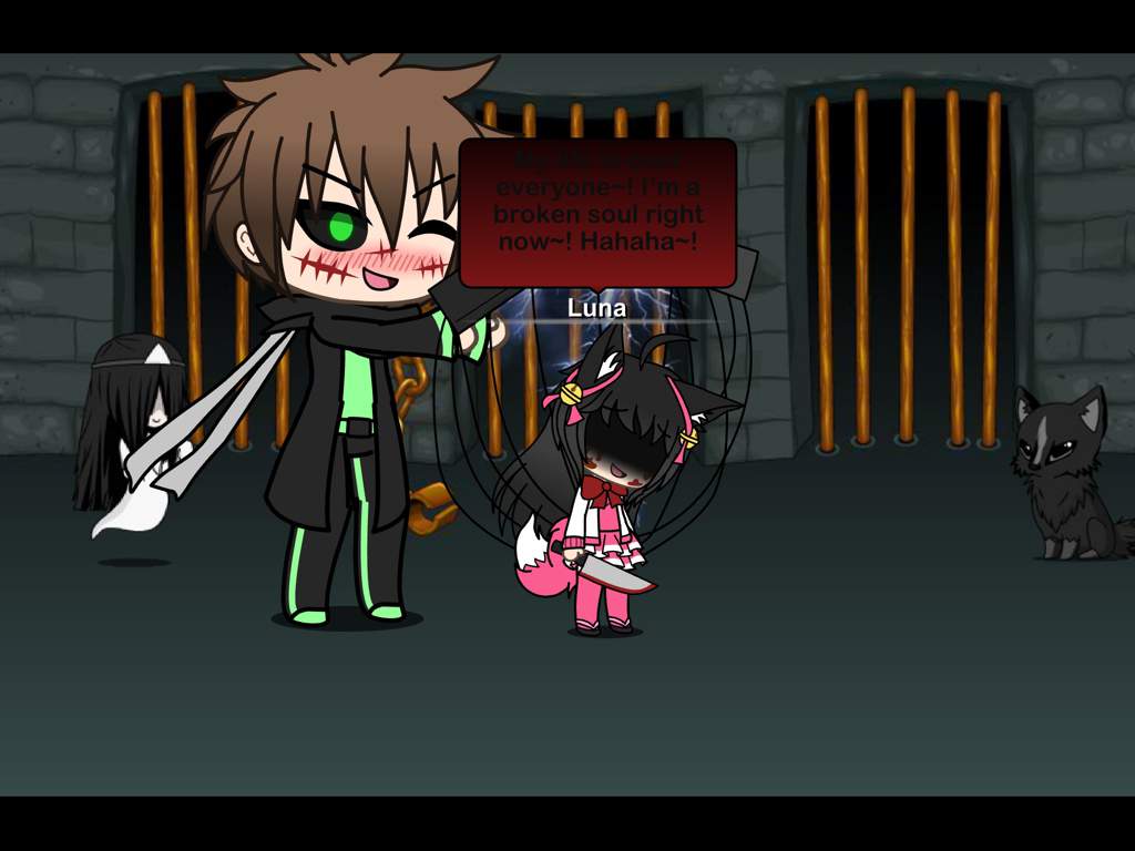 Happy Halloween with me and Homicidal Liu ! Muhaha !