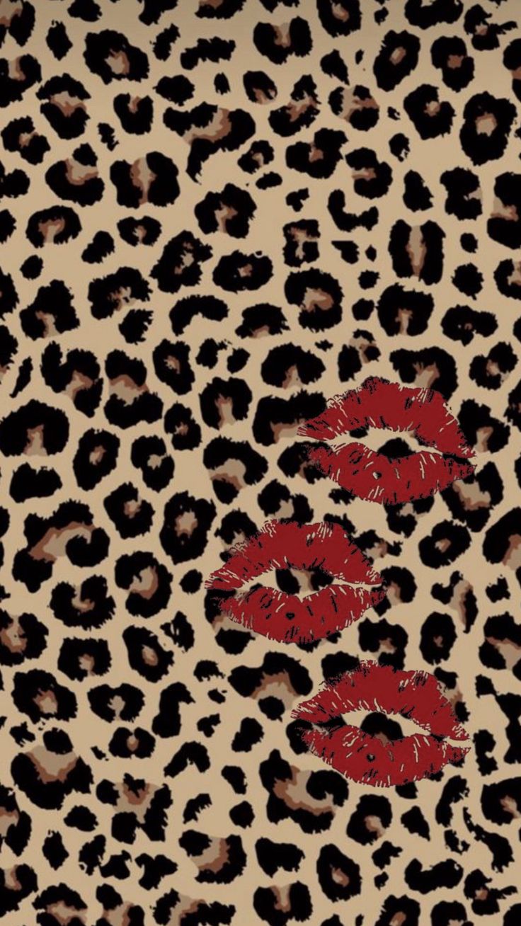 Leopard print wallpaper, Cheetah print wallpaper, Cute