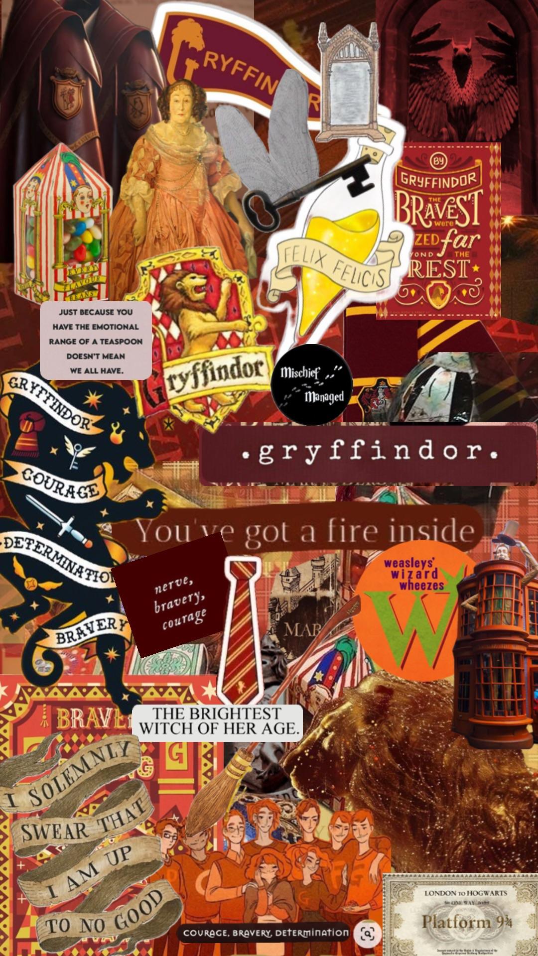 Hogwarts Houses Phone Wallpaper
