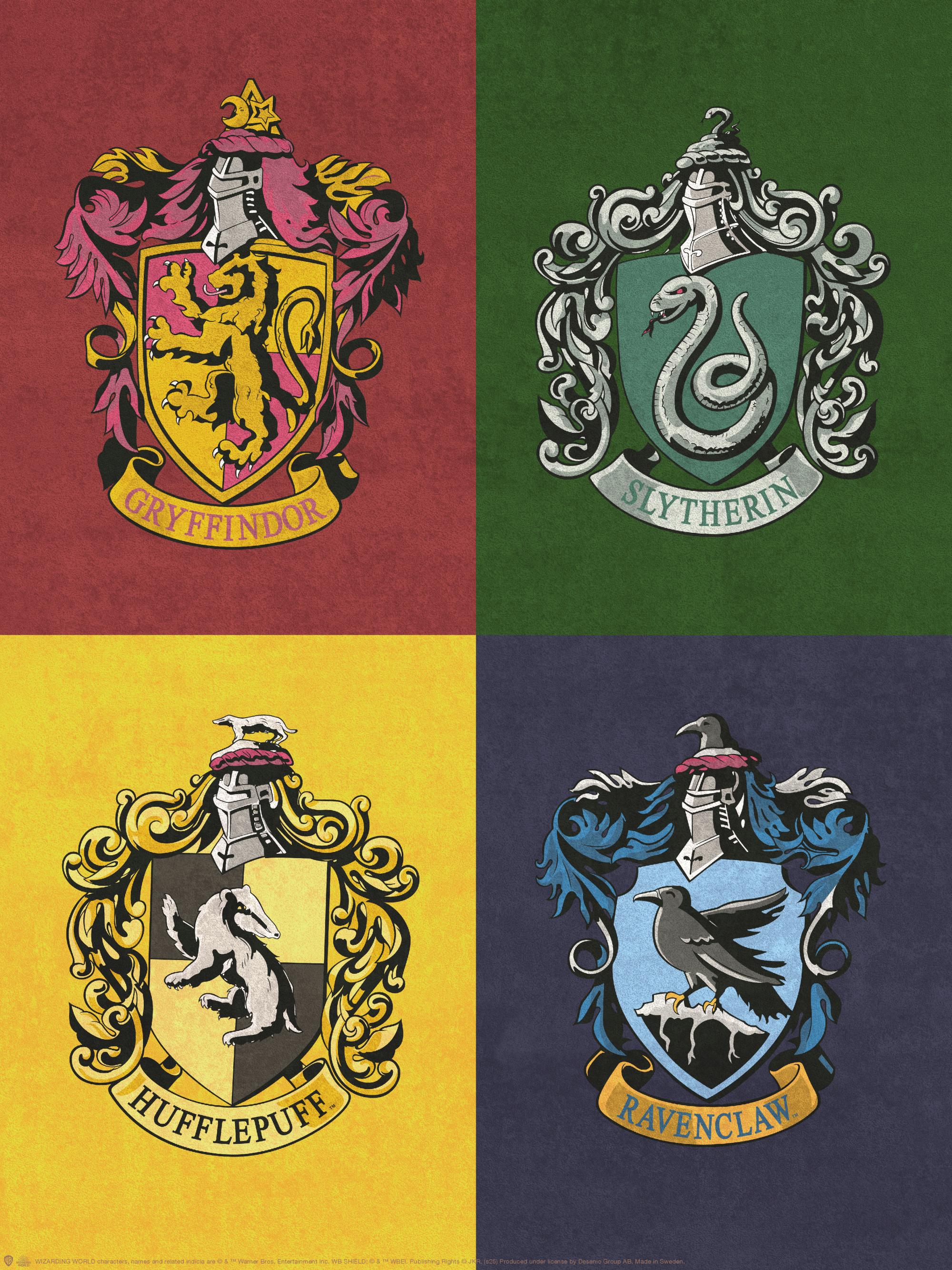 Harry Potter™ Crests Poster