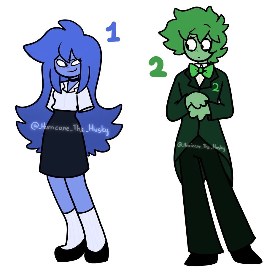 four's fan on Game Jolt: gijinkas of some algebraliens!!! #xfohv