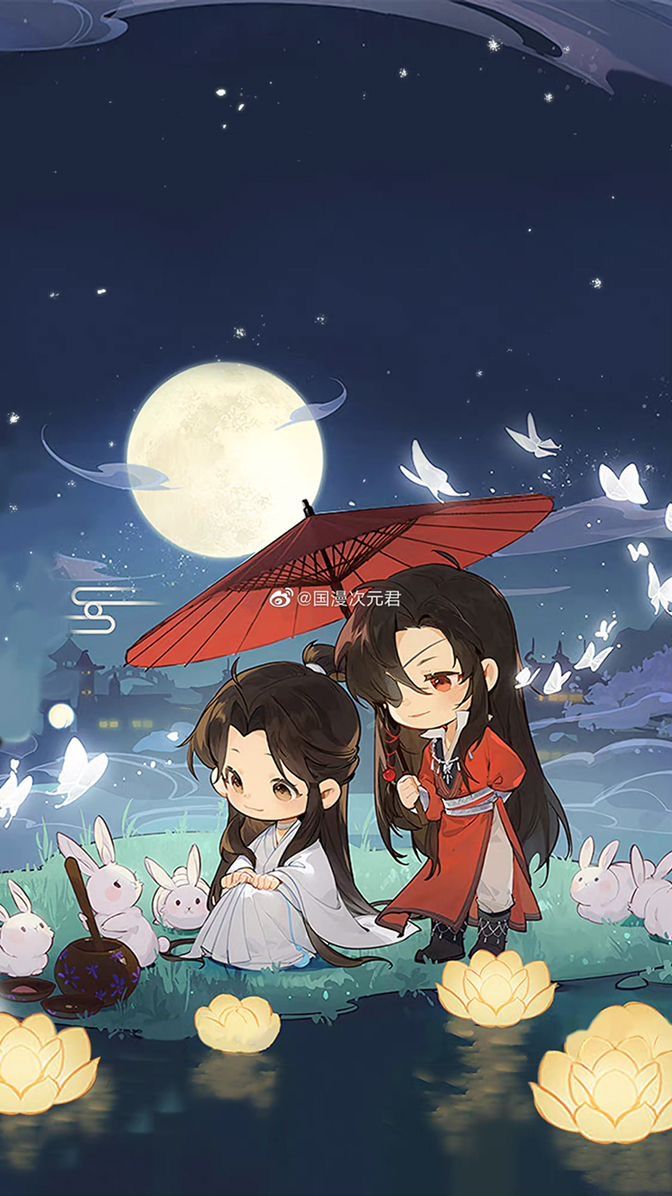 Tian Guan Ci Fu ♡ MXTX. Cute wallpaper, Anime wallpaper, Heaven's official blessing