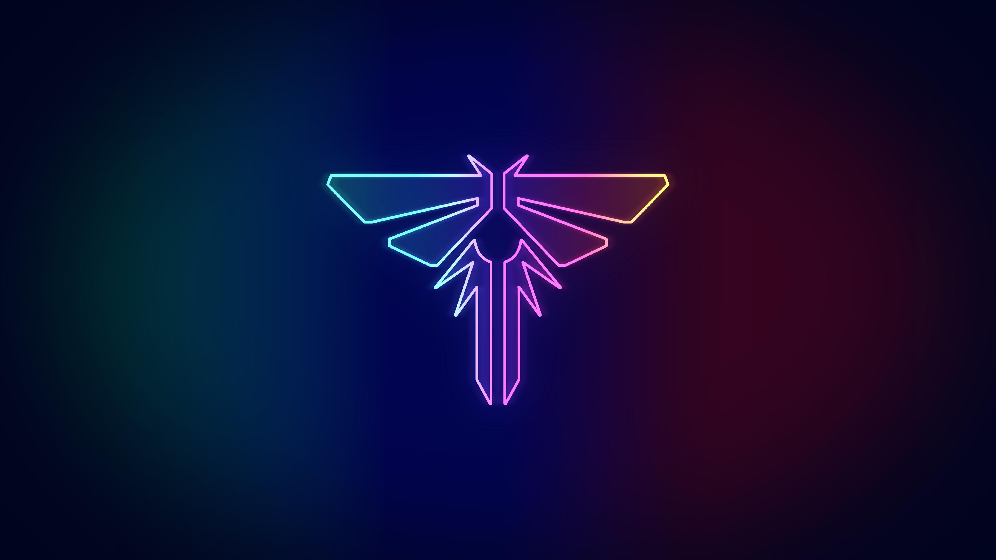 Neon Fireflies Wallpaper [3840 x 2160]