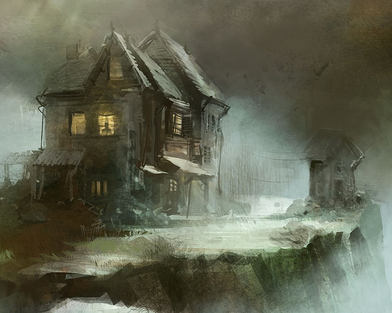 fantasy Art, Spooky Wallpaper HD / Desktop and Mobile Background