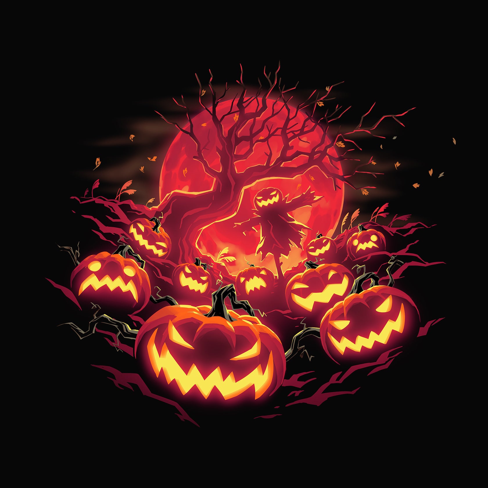 Haunted Pumpkin Patch. Funny, Cute, & Nerdy T Shirts