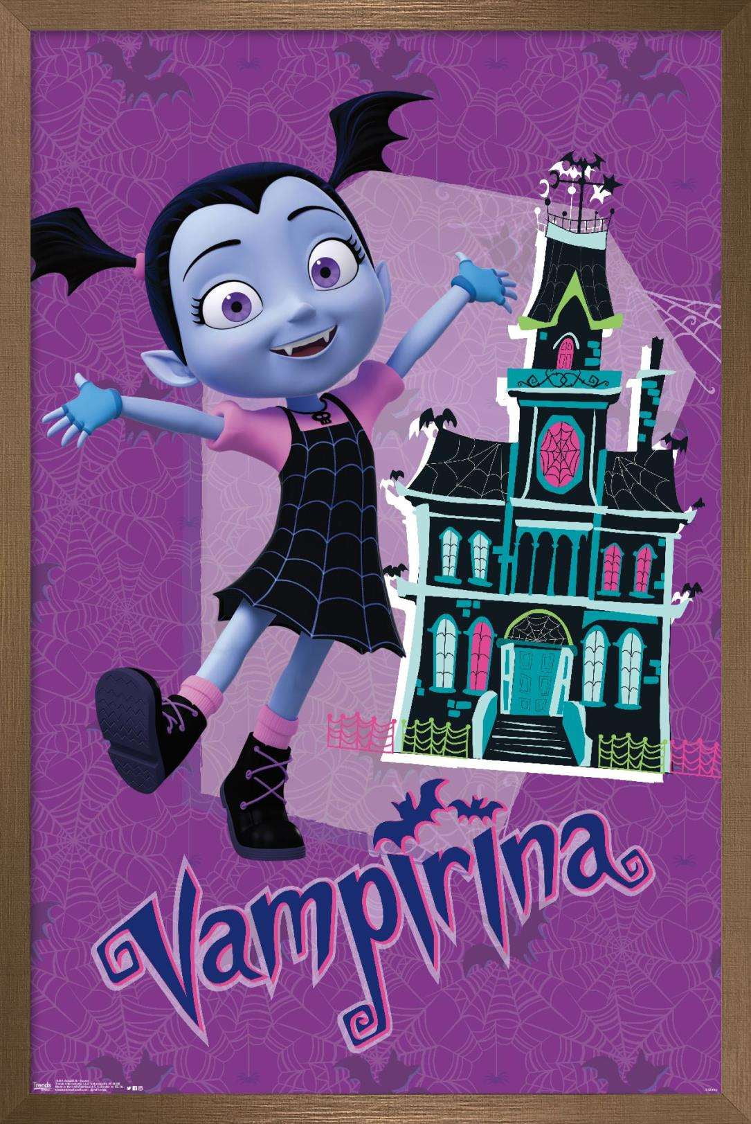 Disney Vampirina Wall Poster, 22.375 x 34, Framed