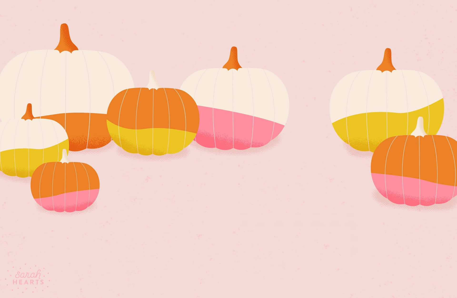 Pink Pumpkin Wallpaper