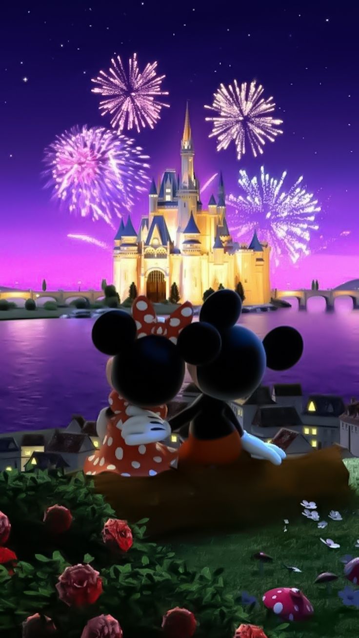 Mickey & Minnie Mouse BG. Disney background, Disney phone wallpaper
