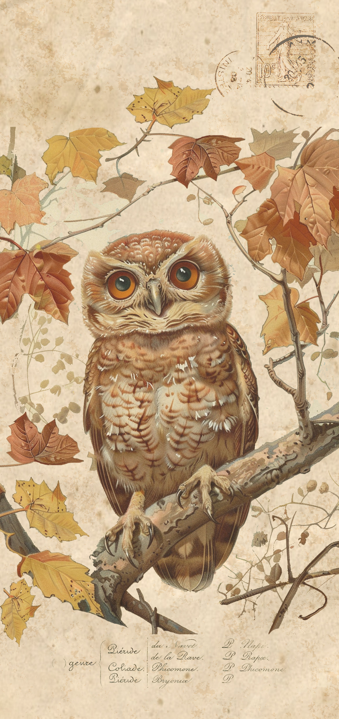 Free Fall Wallpaper for iPhones! Graphics Fairy