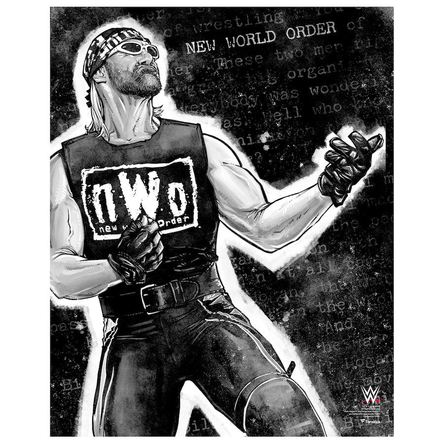 Hulk Hogan WWE Unsigned 16 x 20 NWO Photo Print