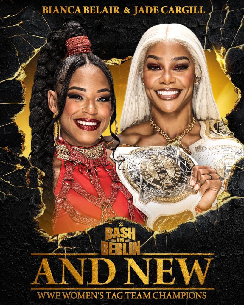 Bianca Belair & Jade Cargill Crowned Two Time Women's Tag Team Champions