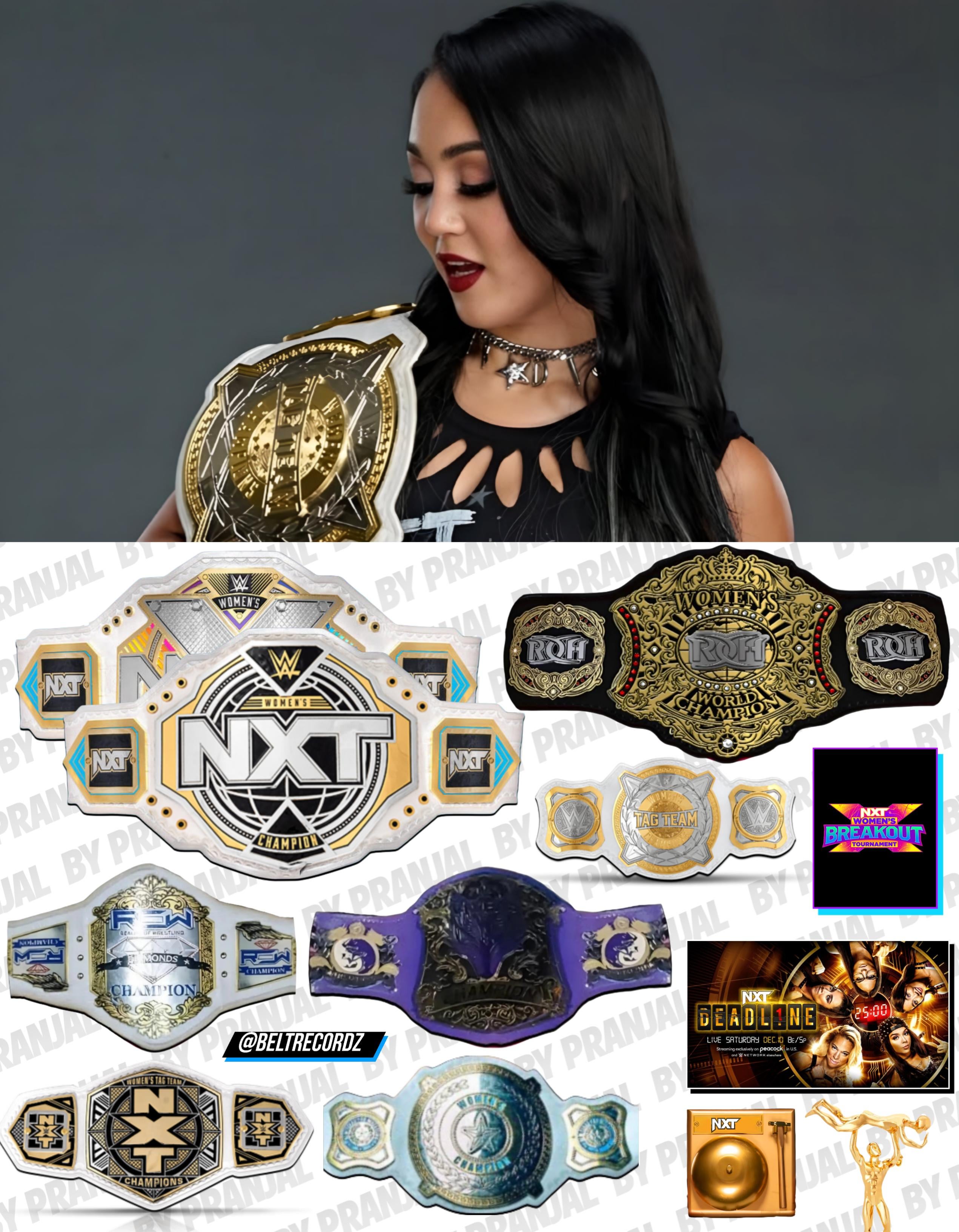 WWE Women's Tag Team Champion Roxanne Perez