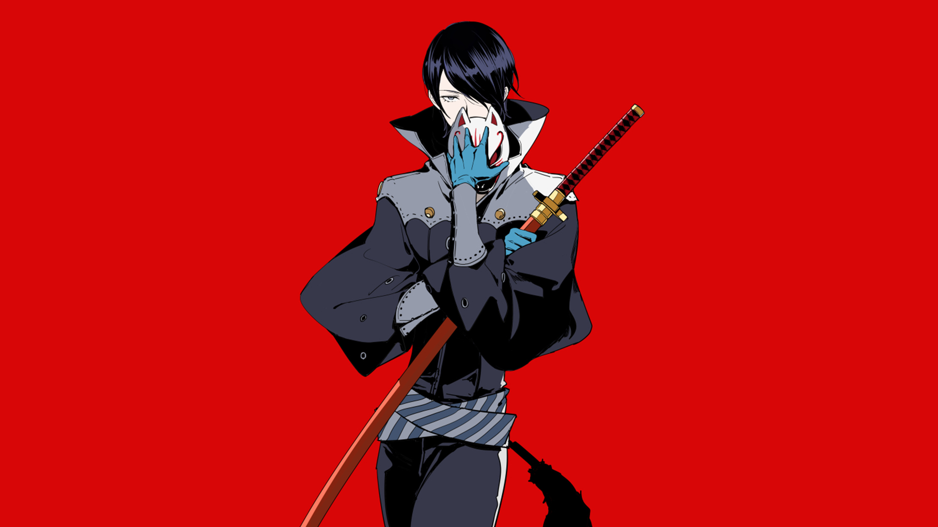 Download Yusuke Kitagawa Video Game Persona 5 HD Wallpaper