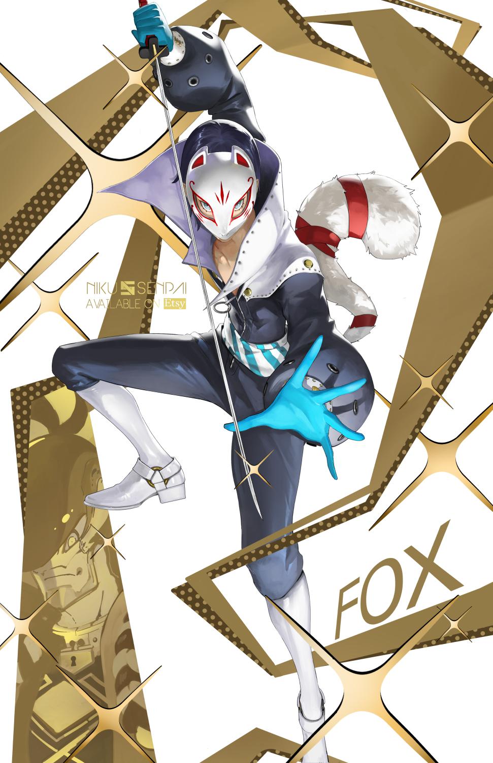 Yusuke Kitagawa Thief Fanart! [Art by me/ Nikusenpai]