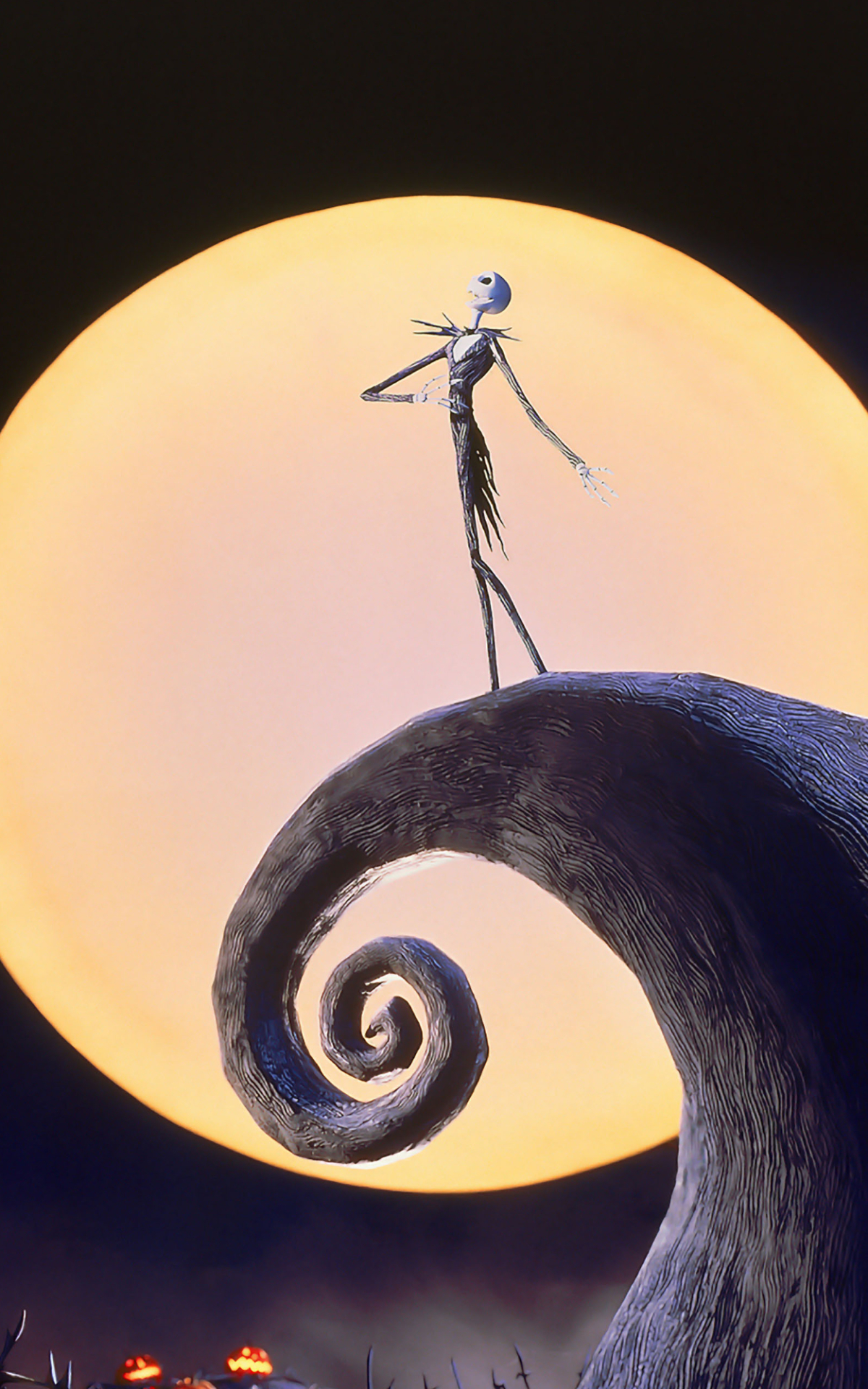 Phone wallpaper: Movie, The Nightmare Before Christmas, Jack Skellington 1055579