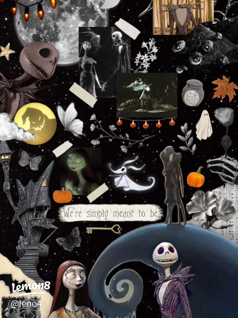 Best Nightmare Before Christmas iPhone Wallpaper to Celebrate Halloween & Christmas