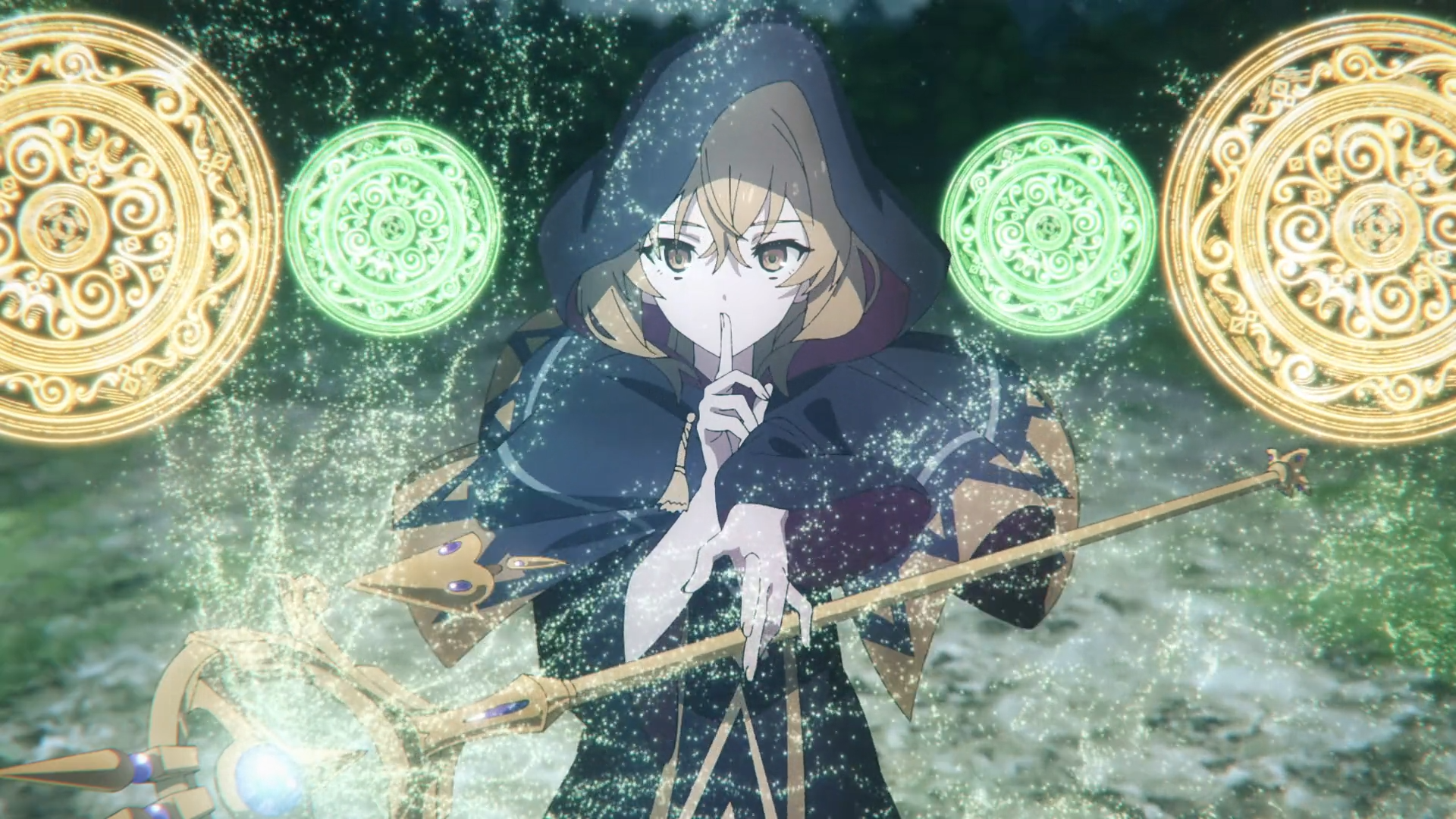 Secrets of the Silent Witch: Monica Everett HD Anime Wallpaper Magic