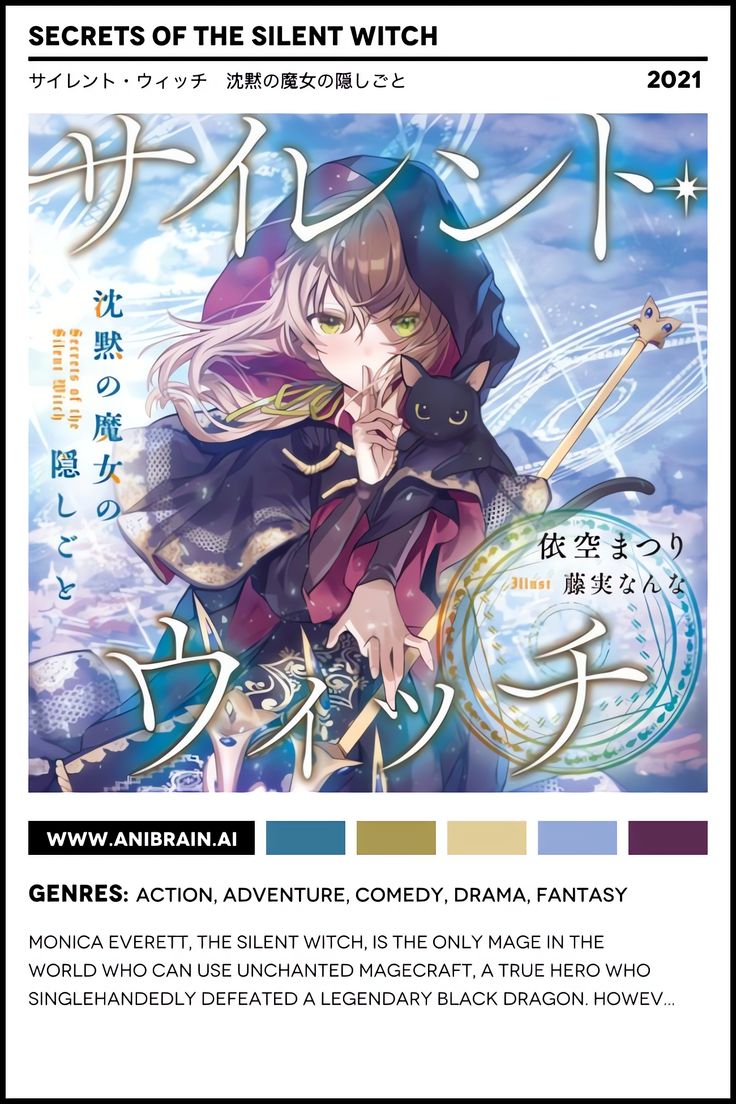 Secrets of the Silent Witch Wallpaper