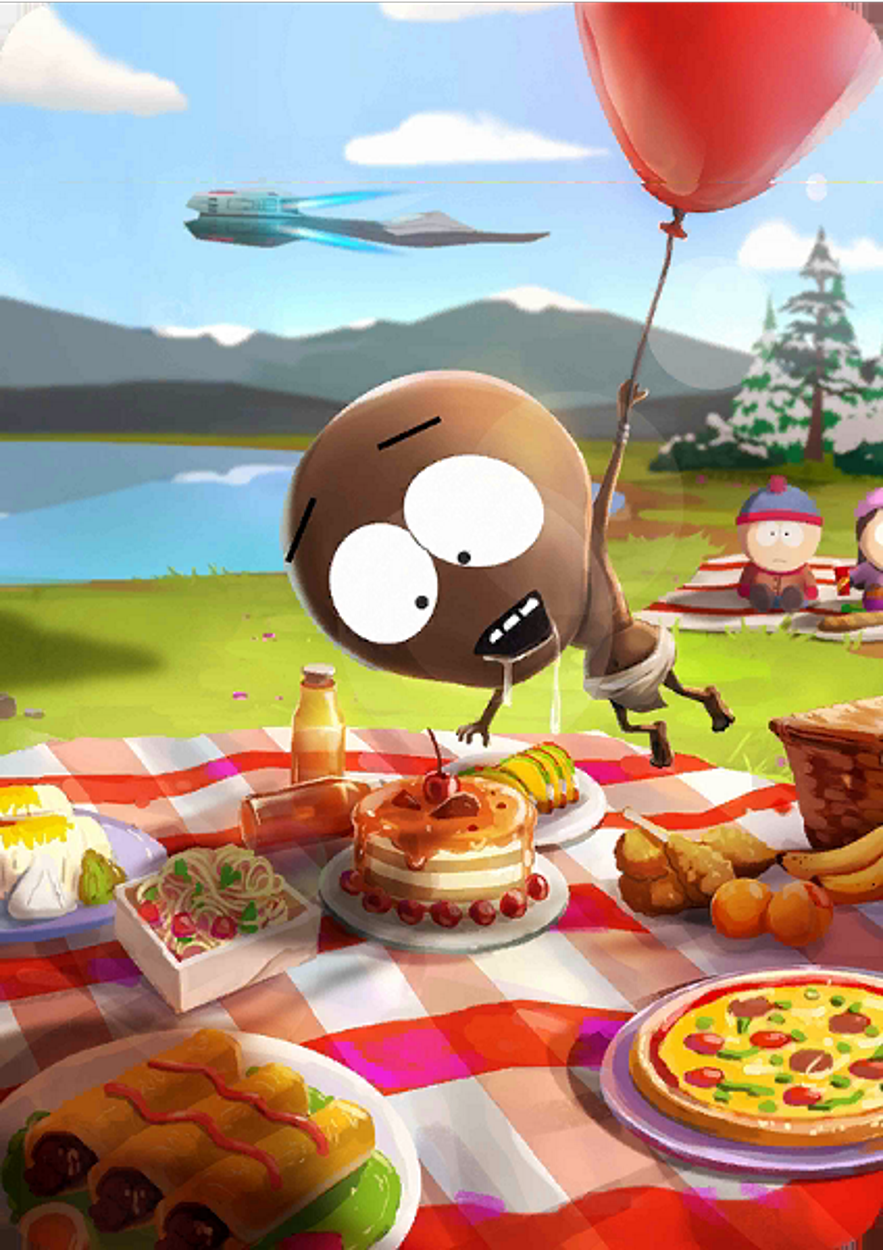 Starvin' Marvin. The South Park Game