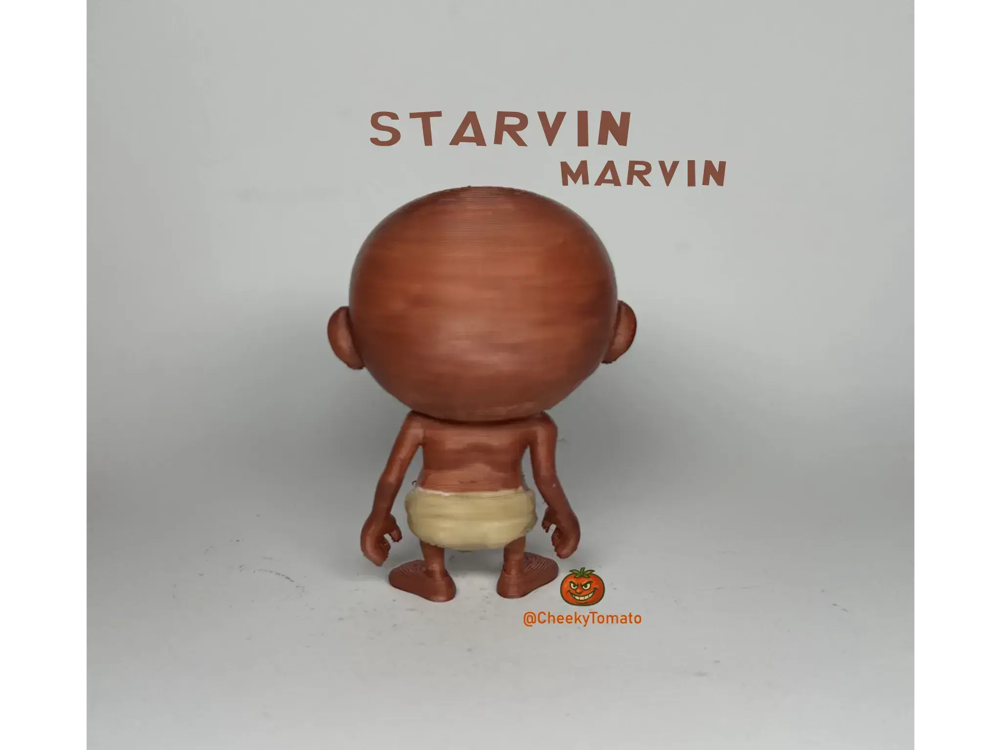 3D Printer FilesMF File. Starvin' Marvin