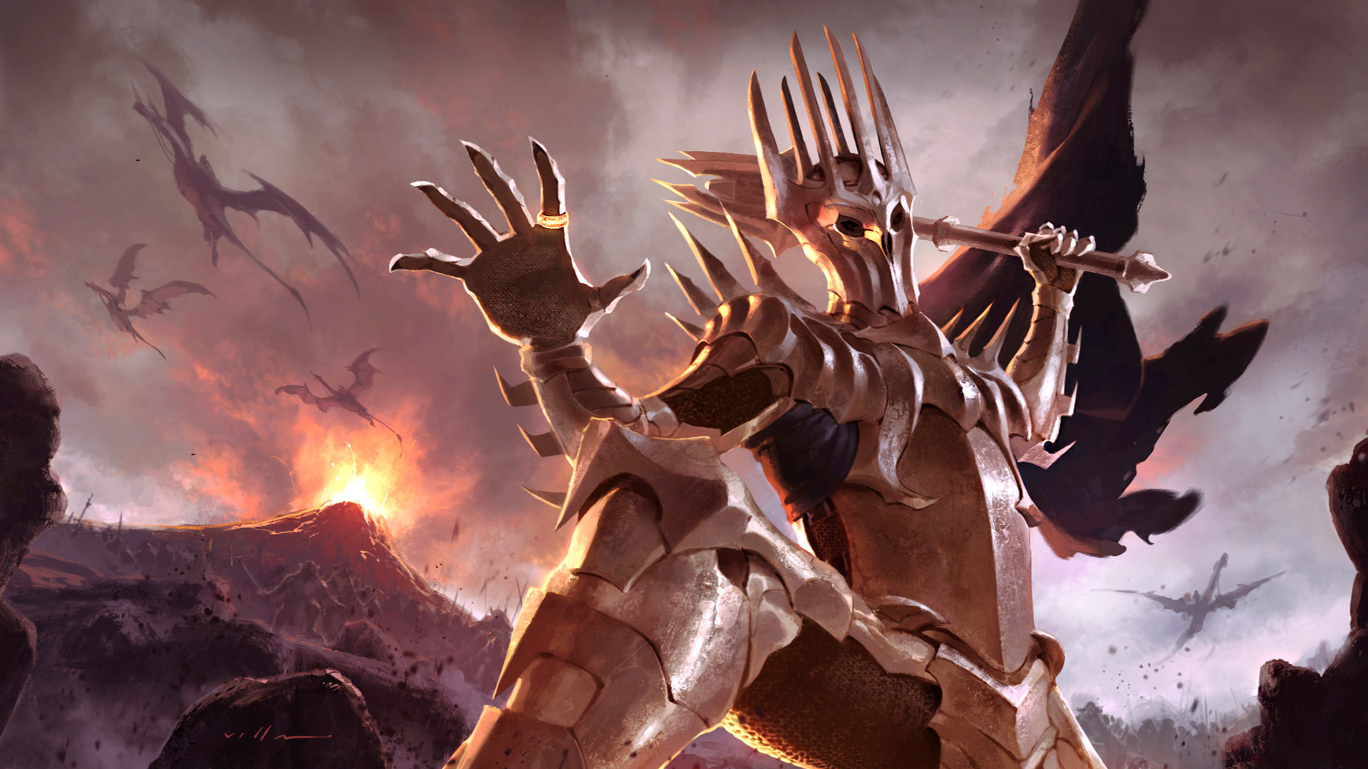 Free Sauron 4K Wallpaper & Desktop HD Background for PC