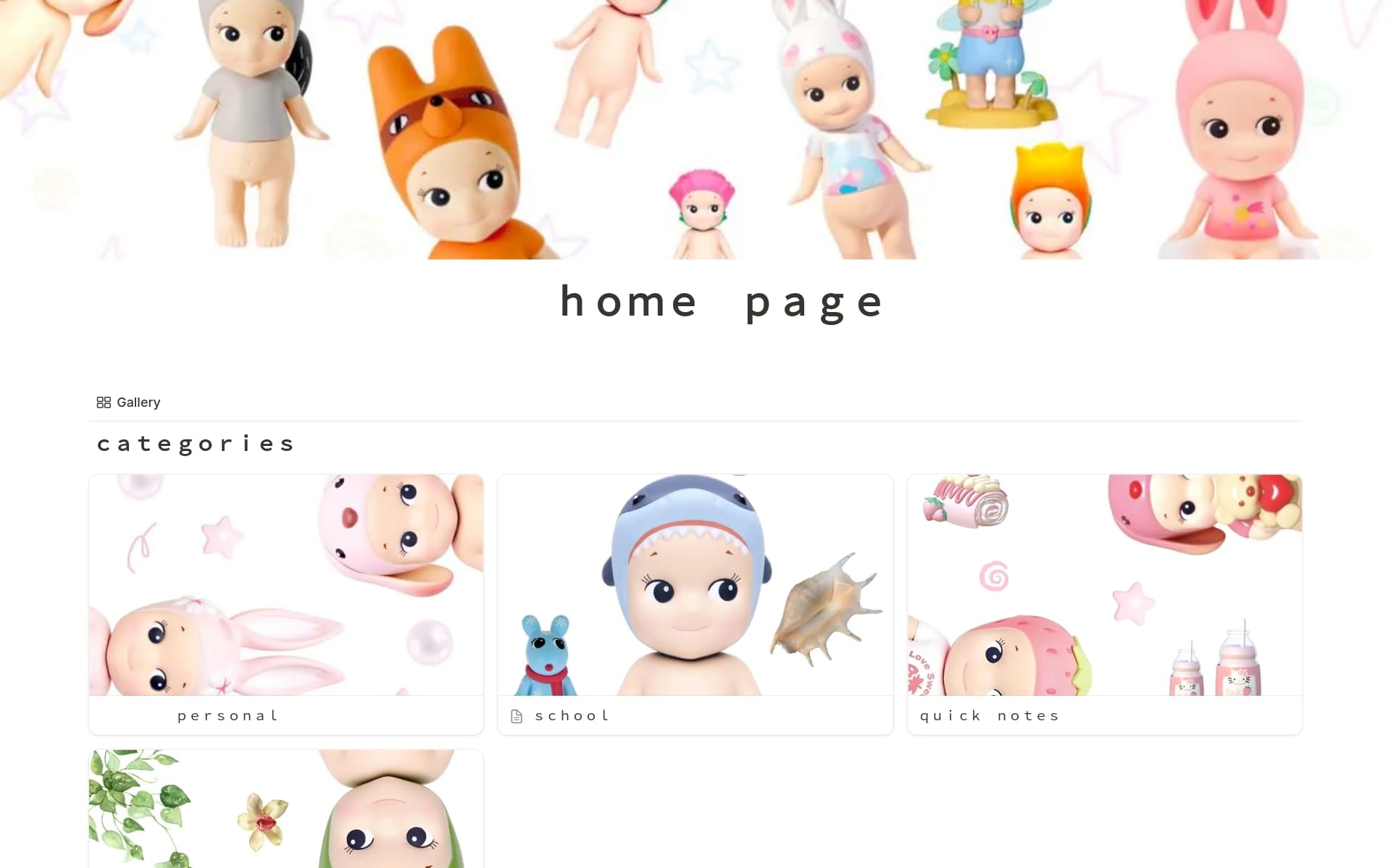 Sonny Angel Organizer