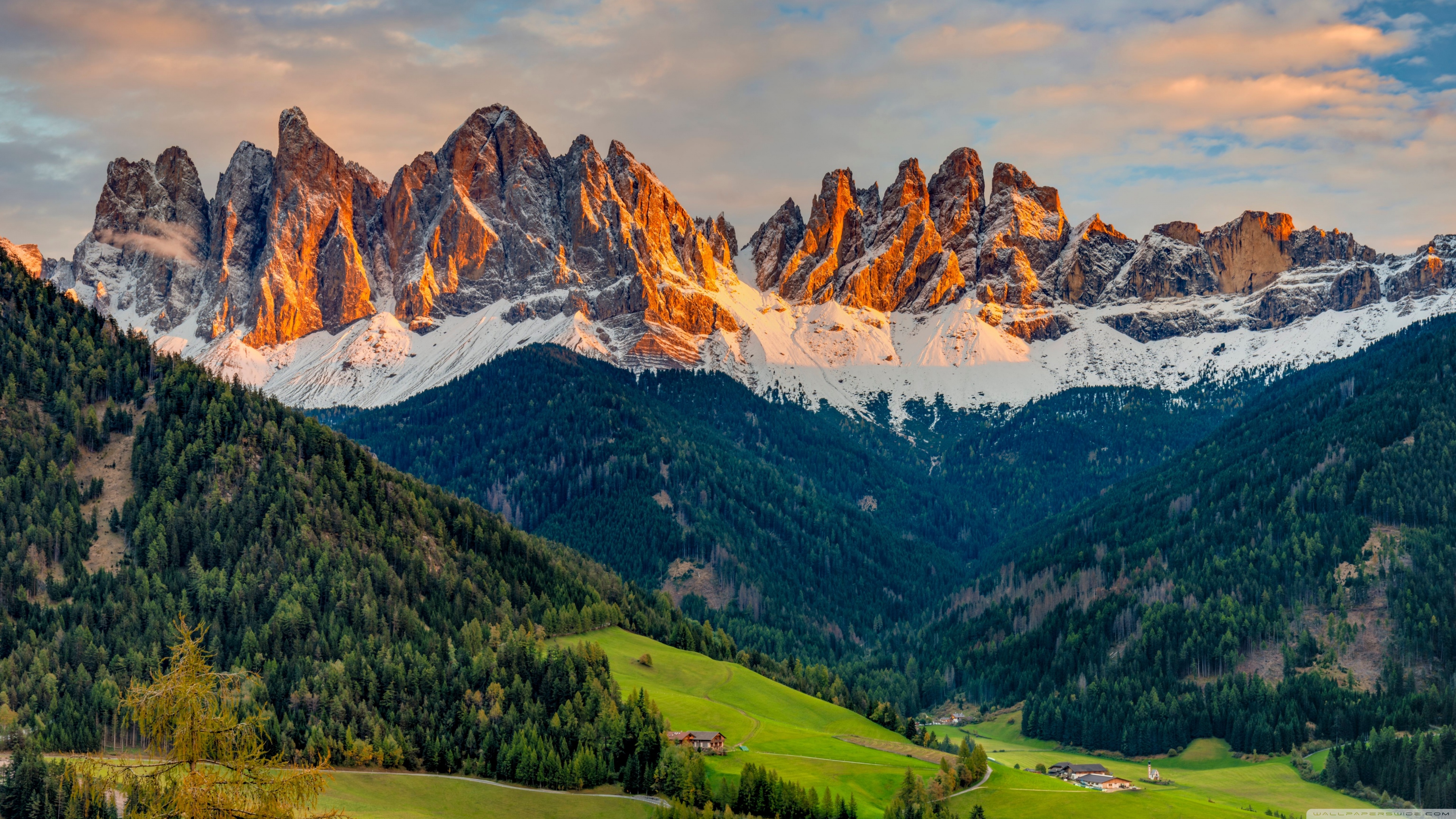 Alps, Mountains, Italy, Nature, Europe, Landscape 4K UHD Wallpaper for UltraHD Desktop and TV, Widescreen and UltraWide Display, Dual Monitor, Smartphone and Tablet Devices