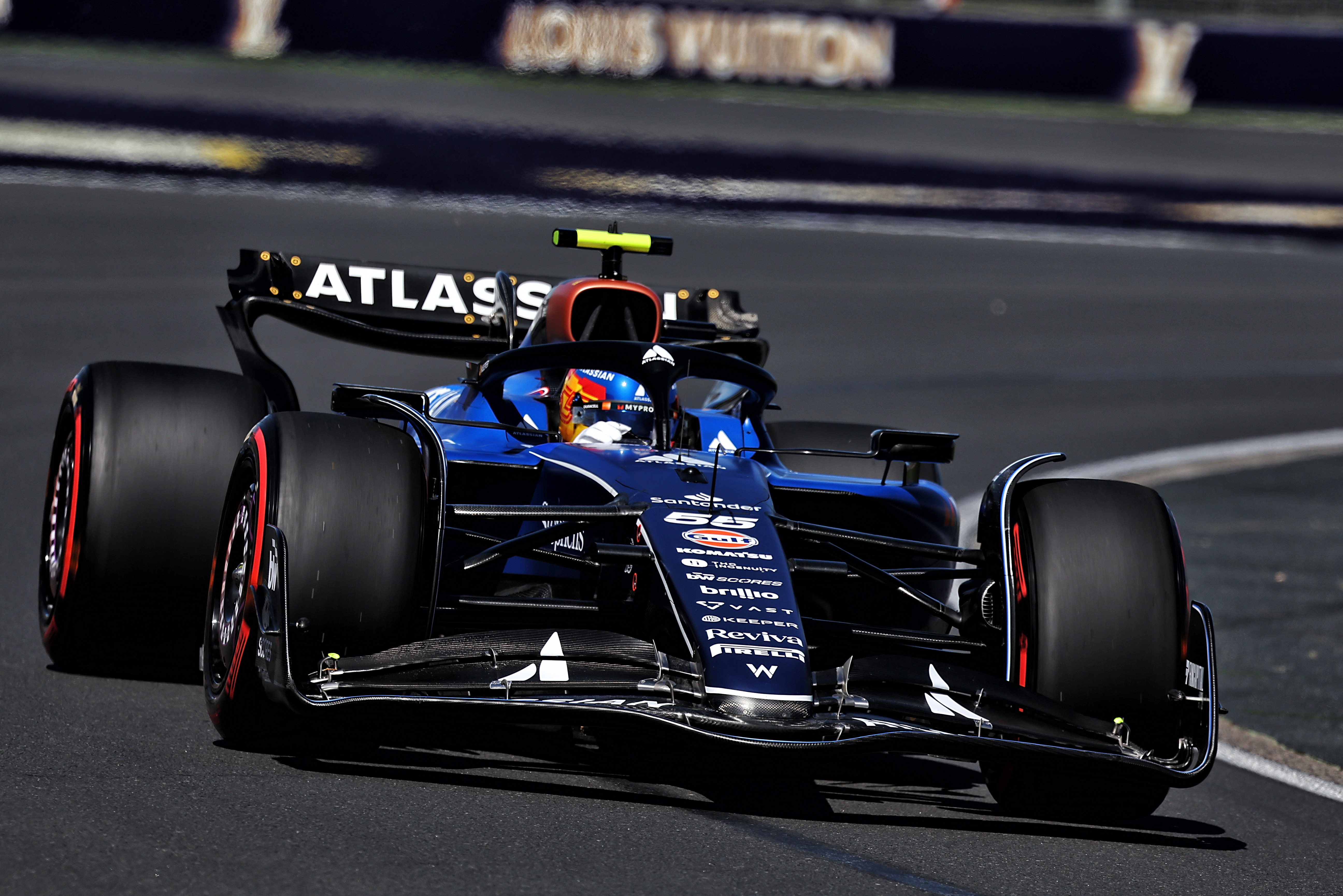 Positive Friday for Carlos Sainz in the Australian GP