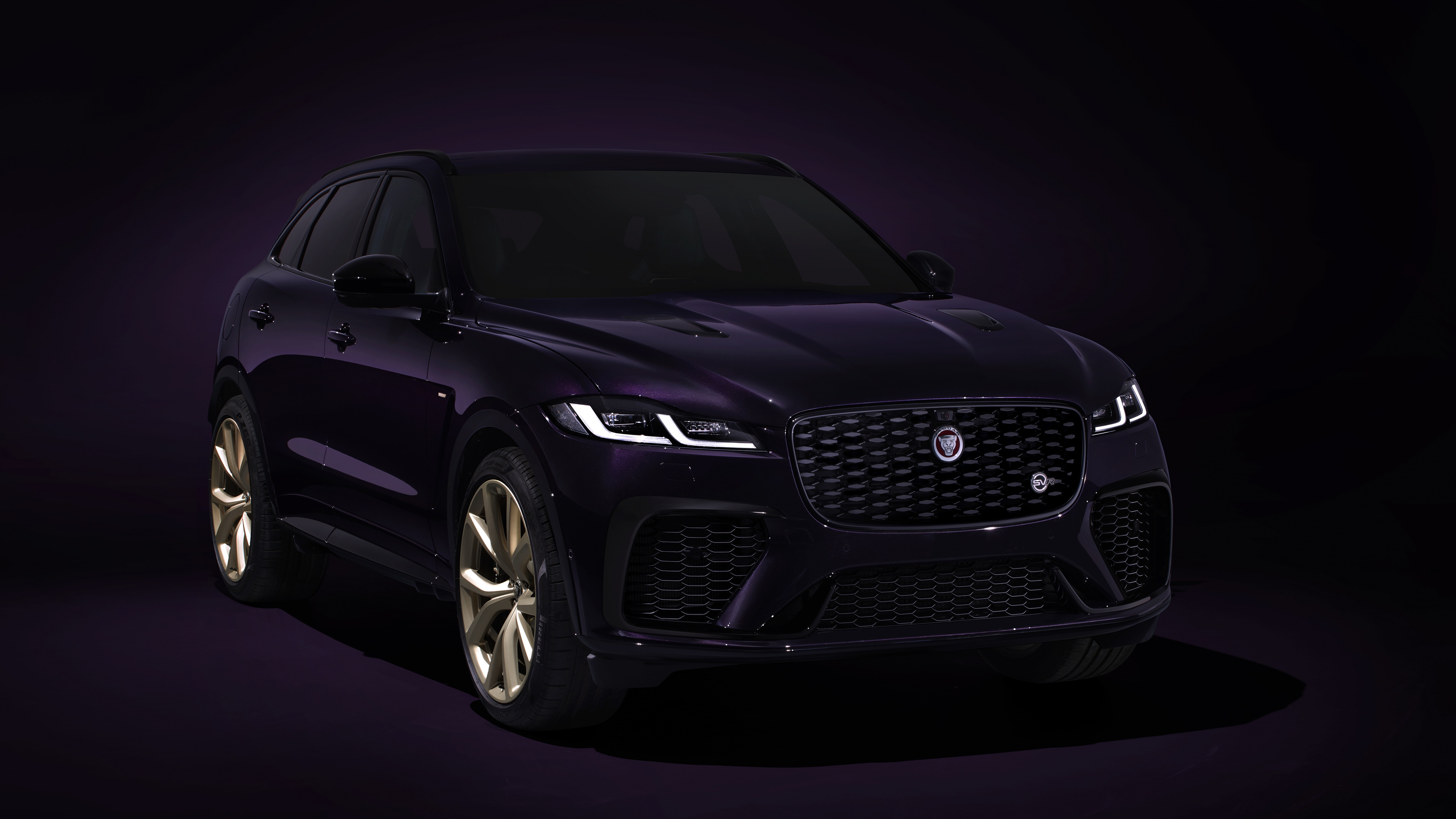 Jaguar F Pace SVR Edition 1988 Wallpaper 4K, 2022, Dark Background