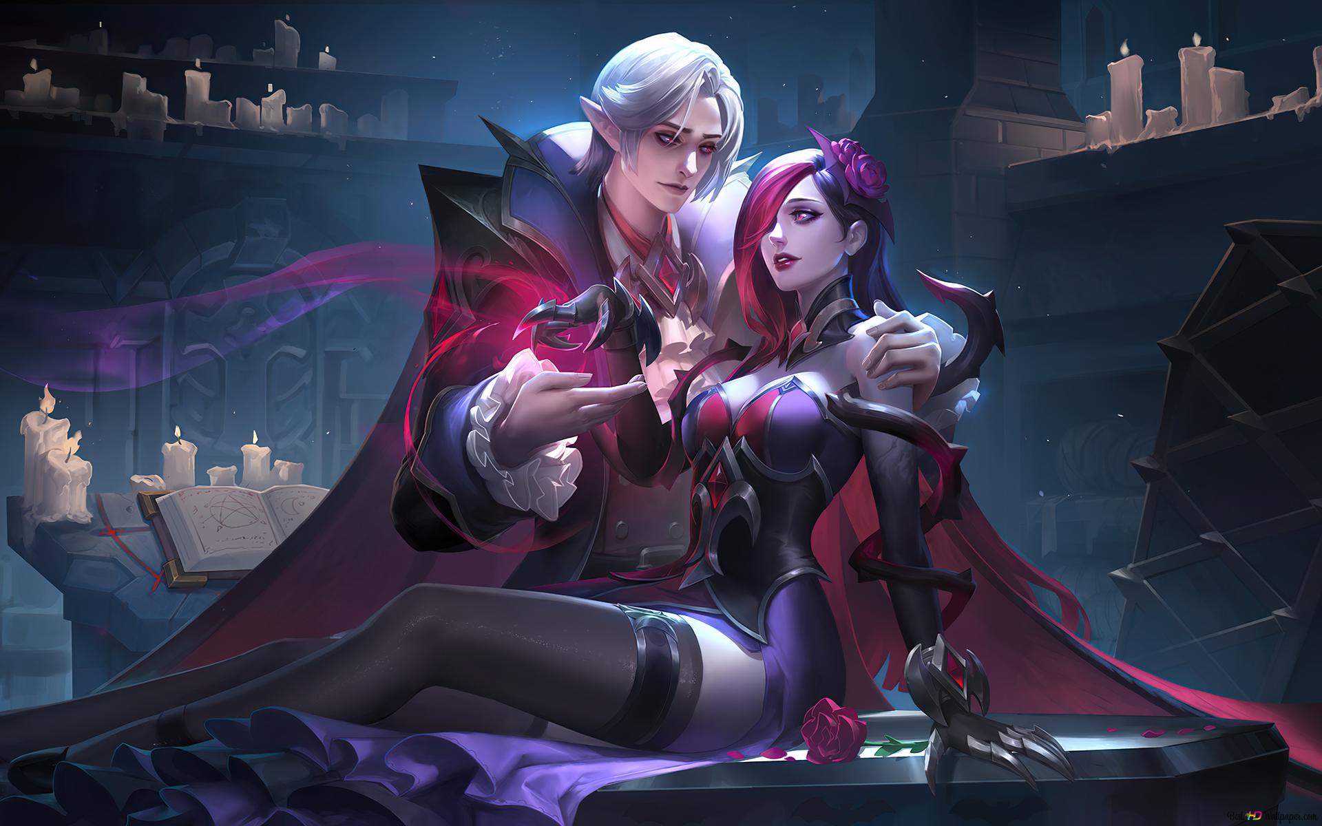 Wisteria Count 'Cecilion with Carmilla' Legends (ML) 4K wallpaper download