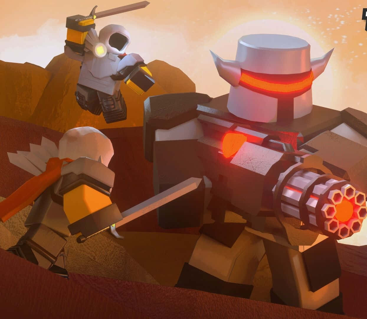 Download Captivating Tower Defense Game Scene Wallpaper