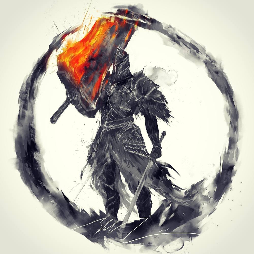 Shimhaq Knight Raime #knight #fumeknight #raime #darksouls #fanart #soulstober #fire