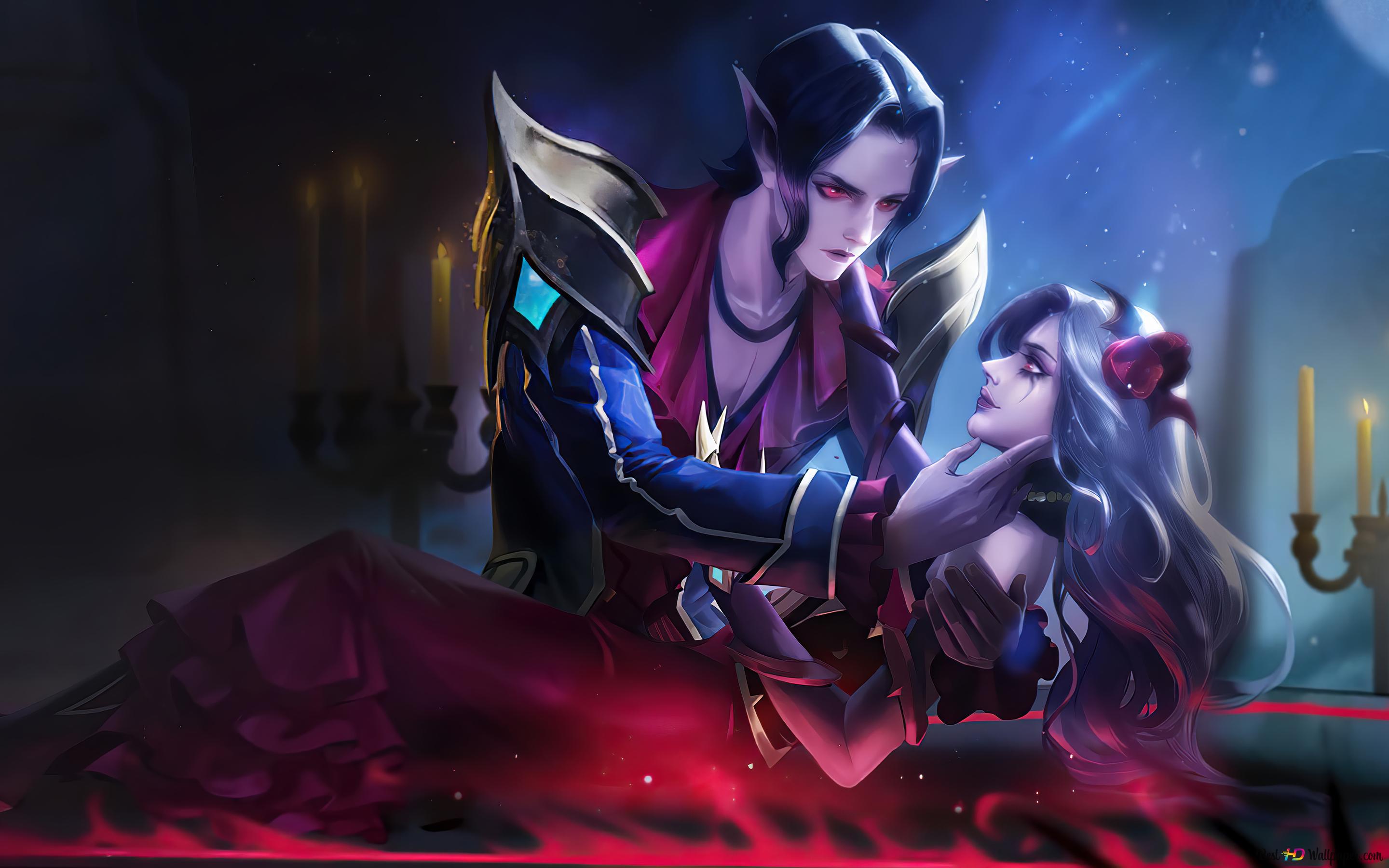 Cecilion with Carmilla Legends (ML) 4K wallpaper download
