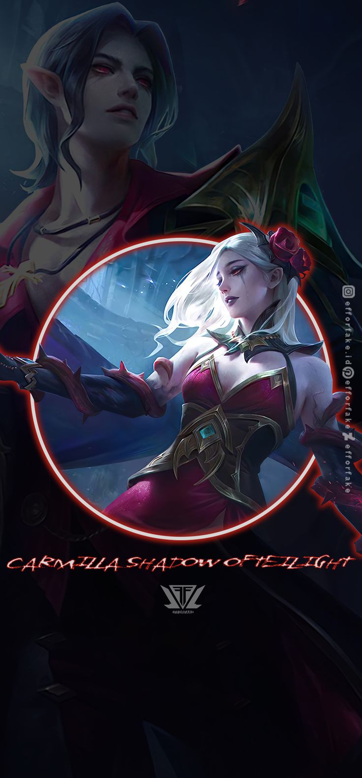 Carmilla Shadow of Twilight Legends Wallp