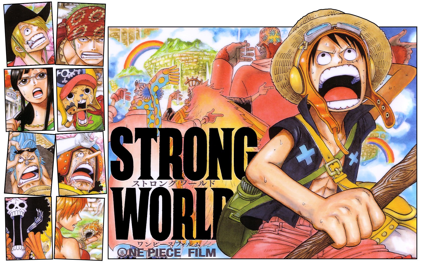 One Piece Strong World HD Wallpaper