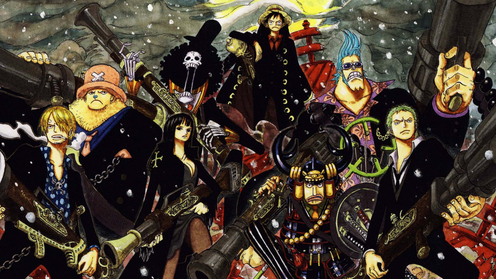 One Piece Characters Wallpaper