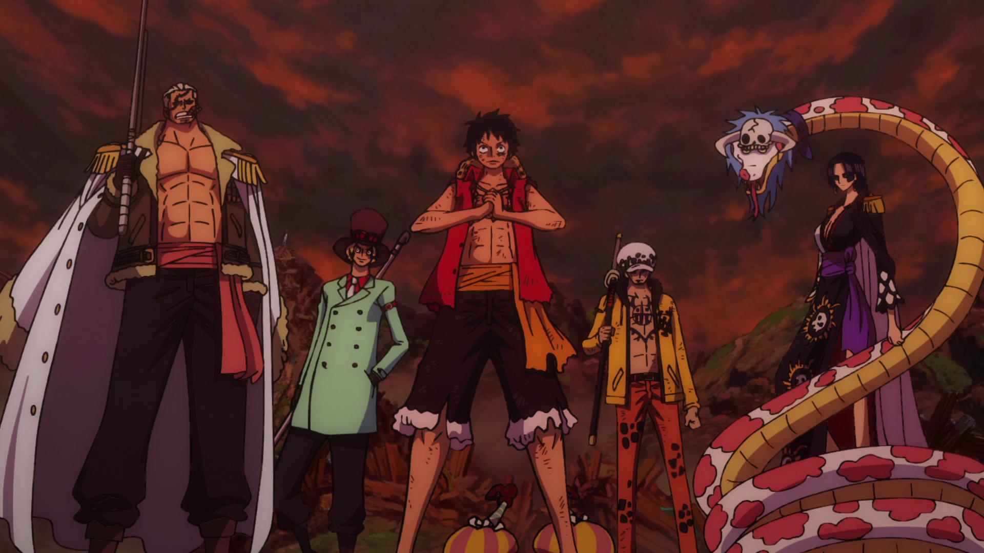 Could the One Piece Stampede team with their current feats take Kaido & Big Mom?