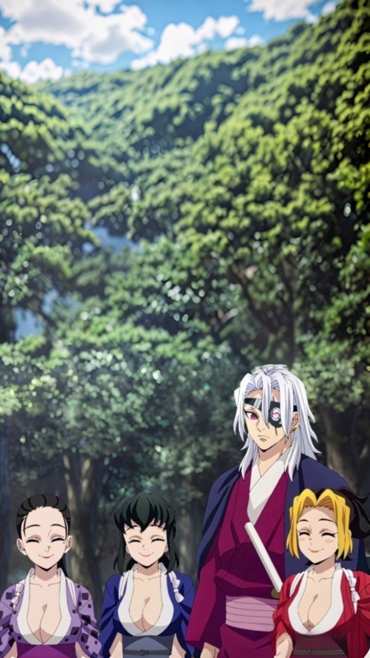 Hinatsuru × Suma × Uzui Tengen × Makio