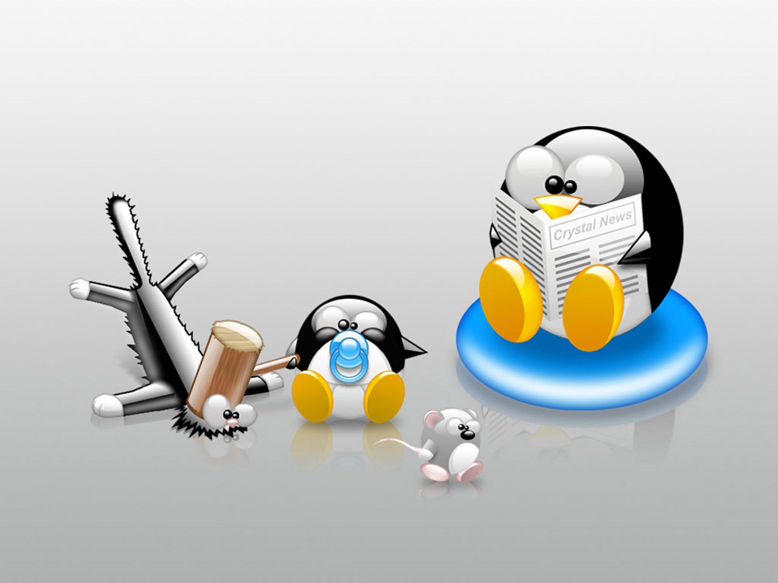 Free Funny Linux Wallpaper computer desktop wallpaper