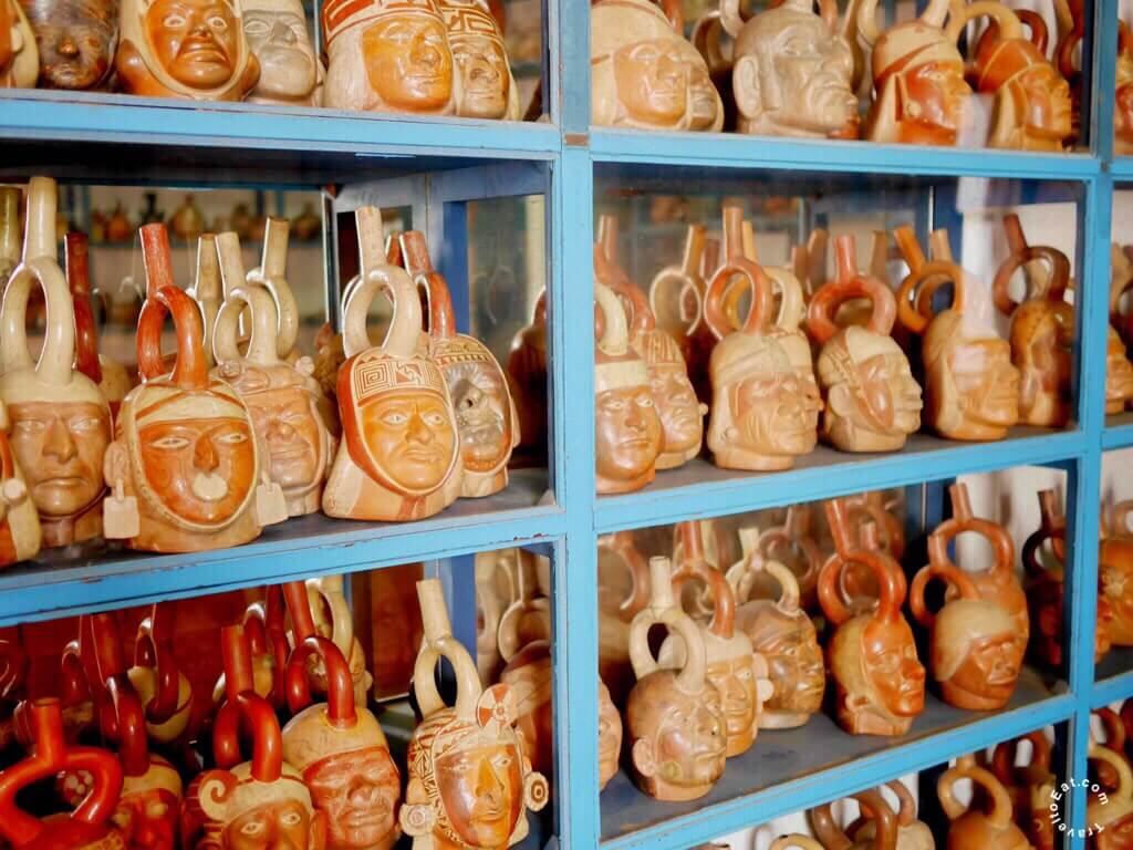Moche Culture Portrait Vessels (1 800 CE). Larco Museum, Peru To Eat By Kurt Buzard MD