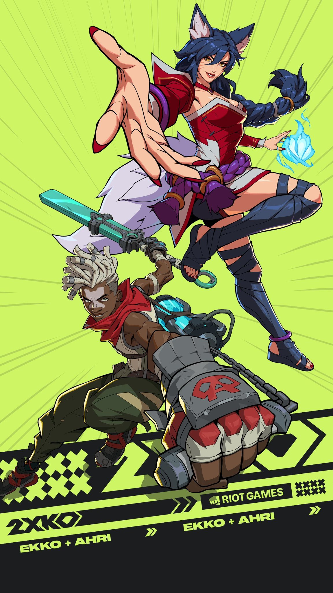 2XKO INTEL على X: Have some 2XKO phone wallpaper