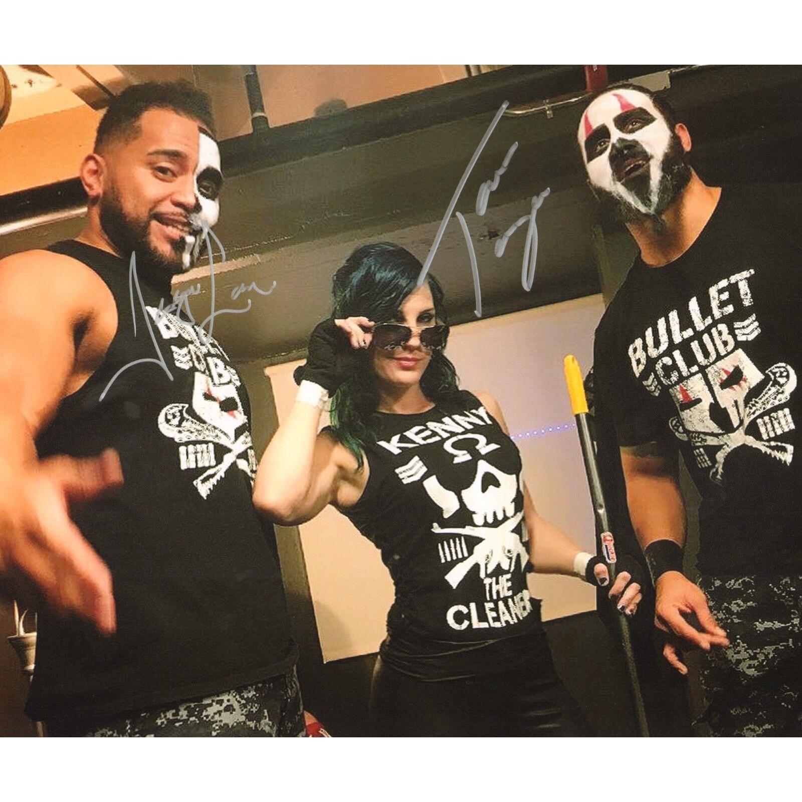 Tama Tonga Tanga Loa Signed 11x14 Photo New Japan Pro Wrestling WWE Bullet Club