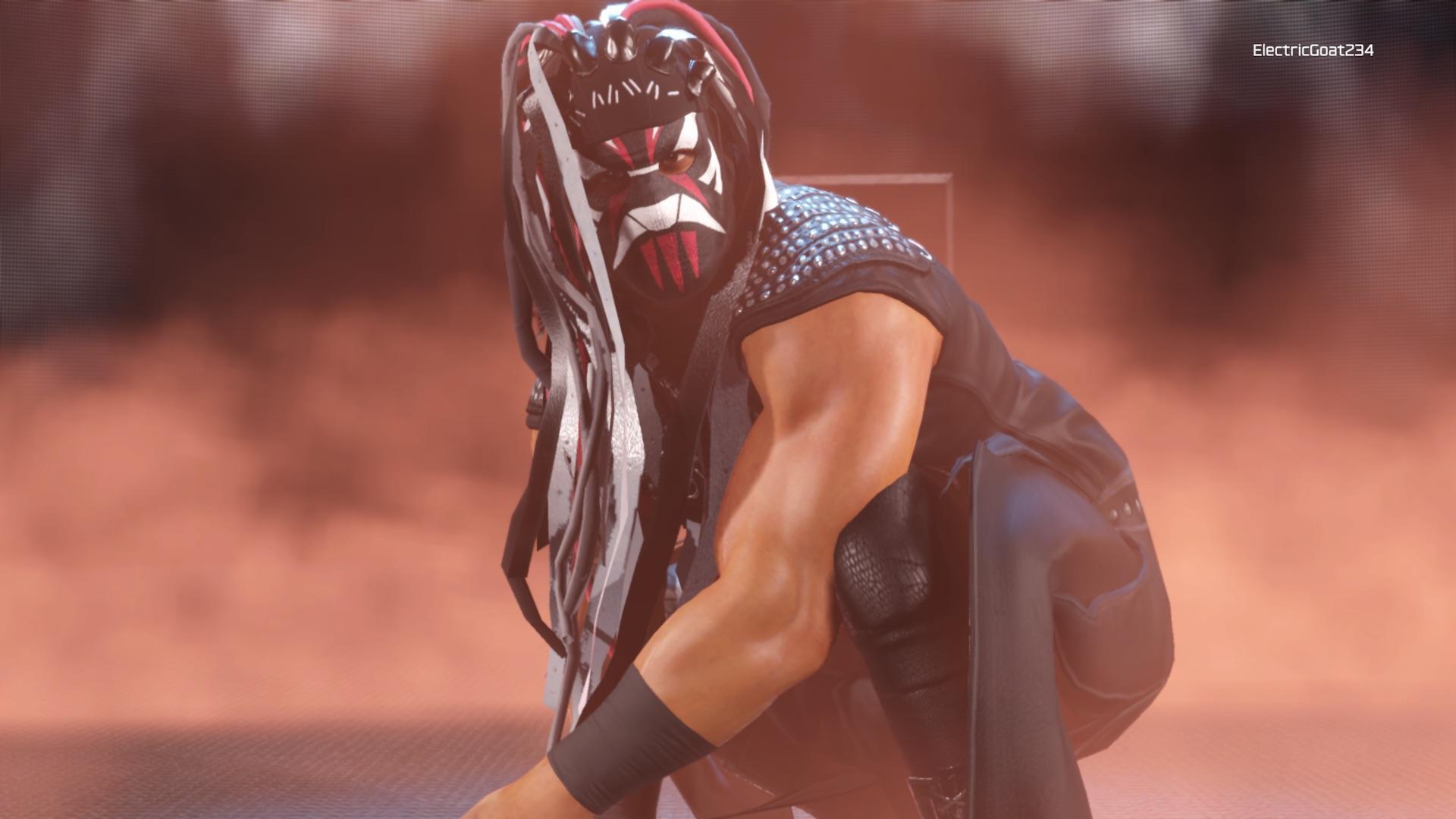 Tama Tonga Attire + Custom WCW Arena Titantrons