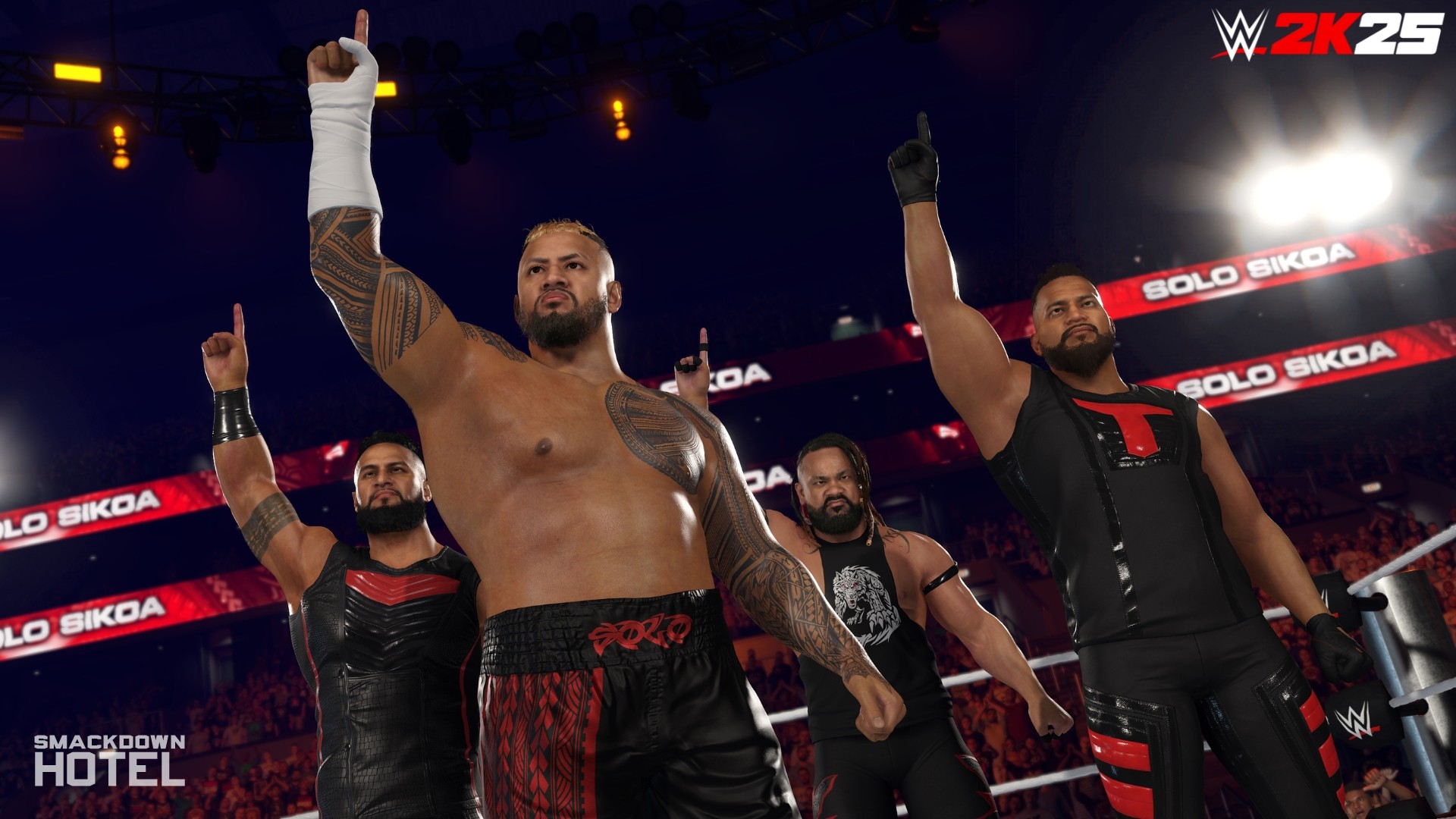 Tama Tonga. WWE 2K25 Roster